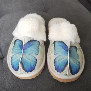 Butterfly slippers